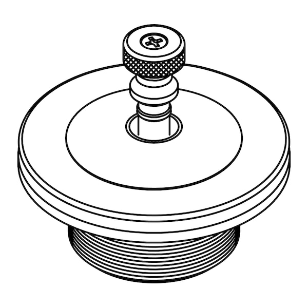 Centralift Strainer Group, Polished Chrome